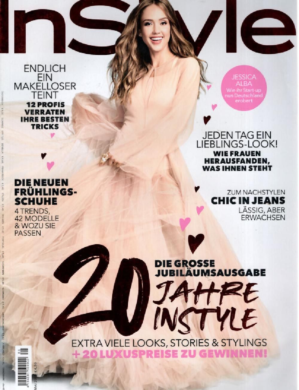 InStyle Magazin Deutschland 2019-05 Jessica Alba