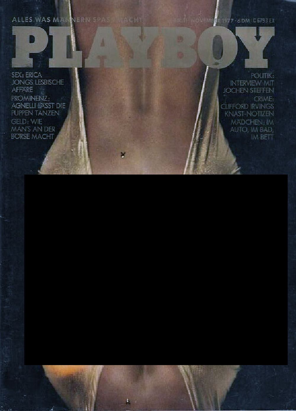 Playboy Magazin Deutschland 1977-11 Natalie Bencheton
