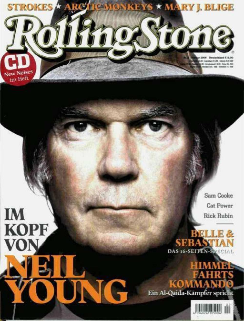 Rolling Stone Magazin Deutschland 2006-02 Neil Young Sam Cooke Cat Power