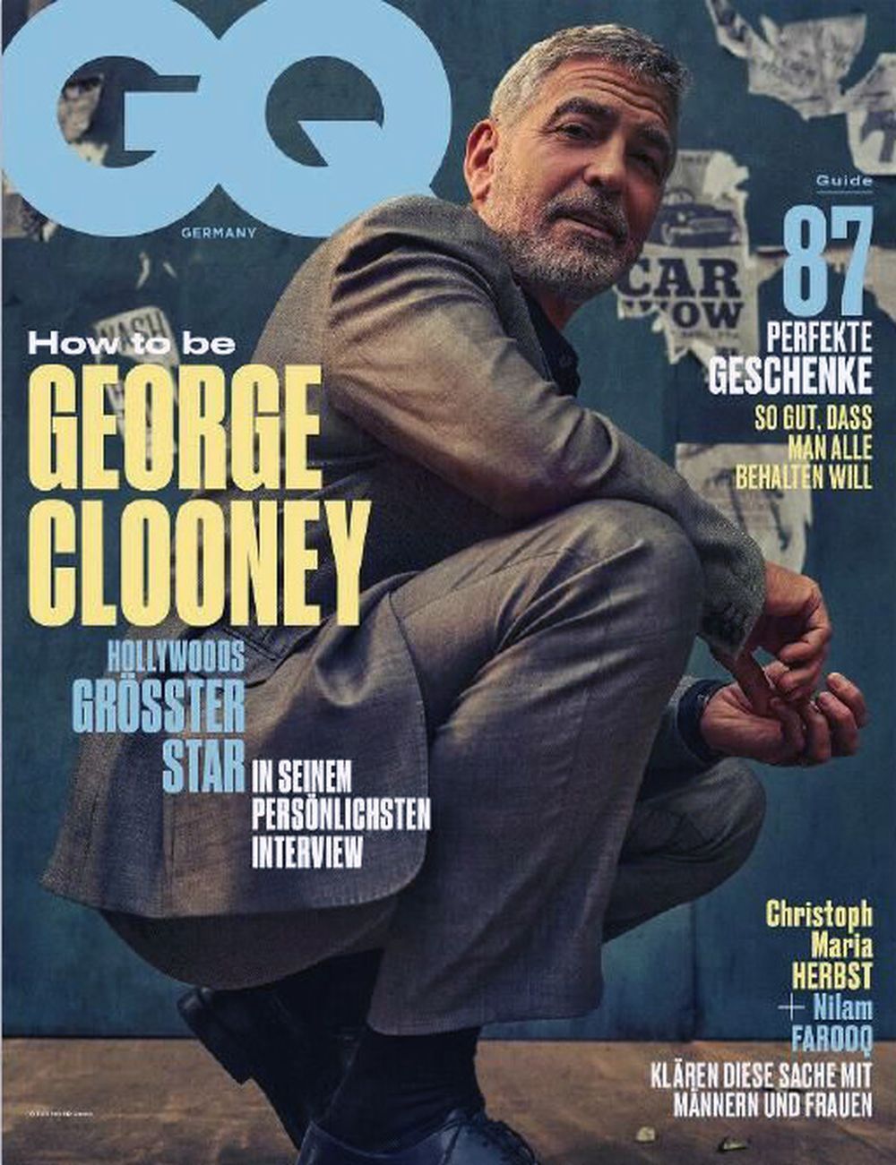 GQ Magazin Deutschland 2020-12 George Clooney