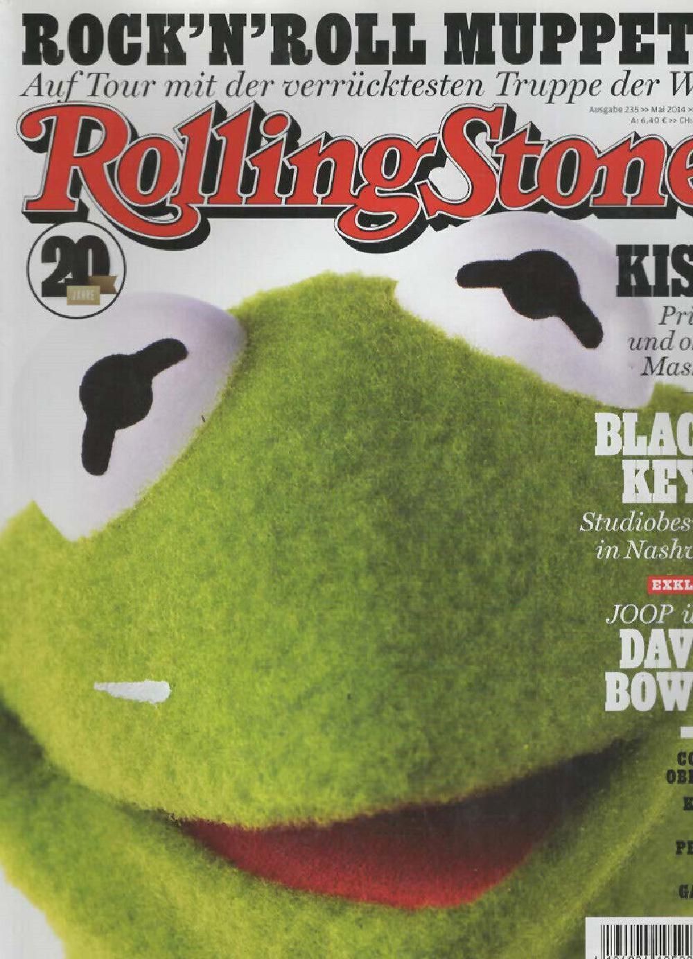 Rolling Stone Magazin Deutschland 2014-05 Kermit Black Keys David Bowie #235