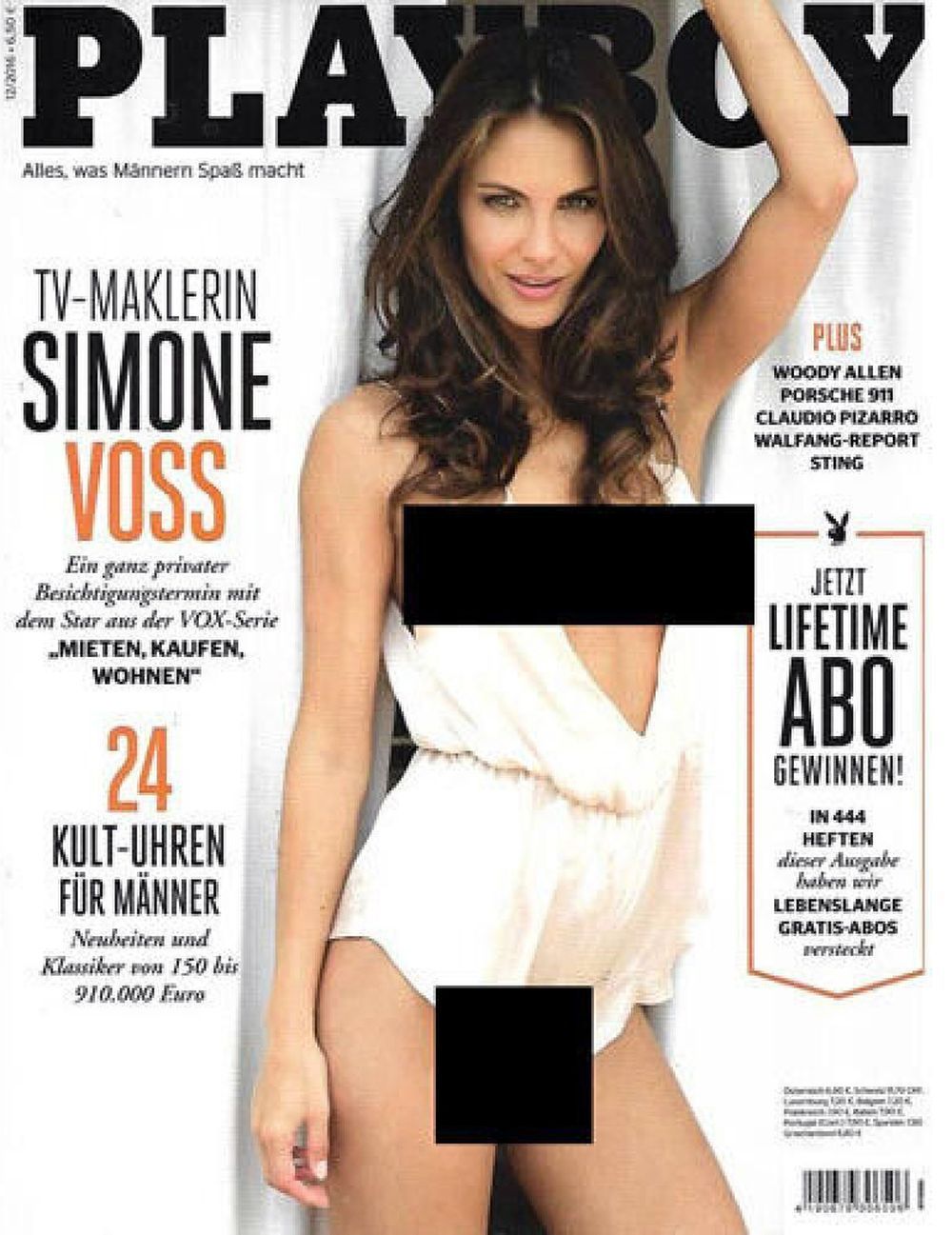 Playboy Magazin Deutschland 2016-12 Simone Voss