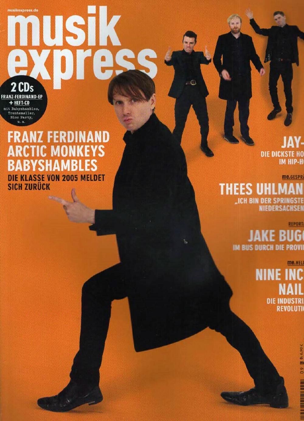 Musikexpress Magazin Deutschland 2013-09 Franz Ferdinand Arctic Monkeys