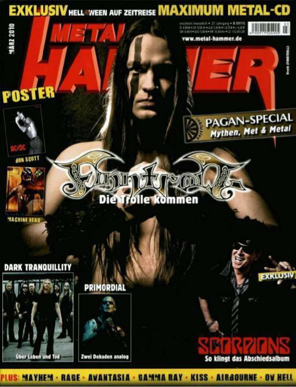 Metal Hammer Magazin Deutschland 2010-03 Finntroll Pagan Scorpions