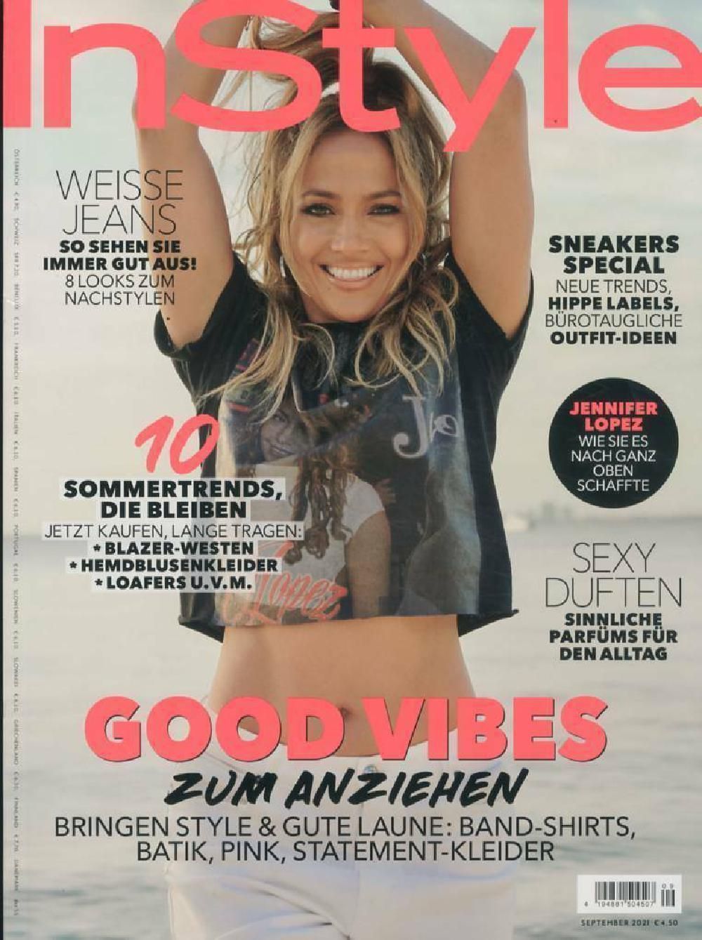 InStyle Magazin Deutschland 2021-09 Jennifer Lopez