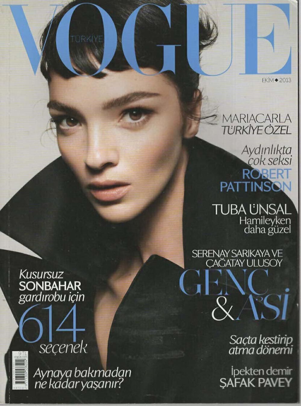 Vogue Magazin Türkei 2013-10 Mariacarla Boscono