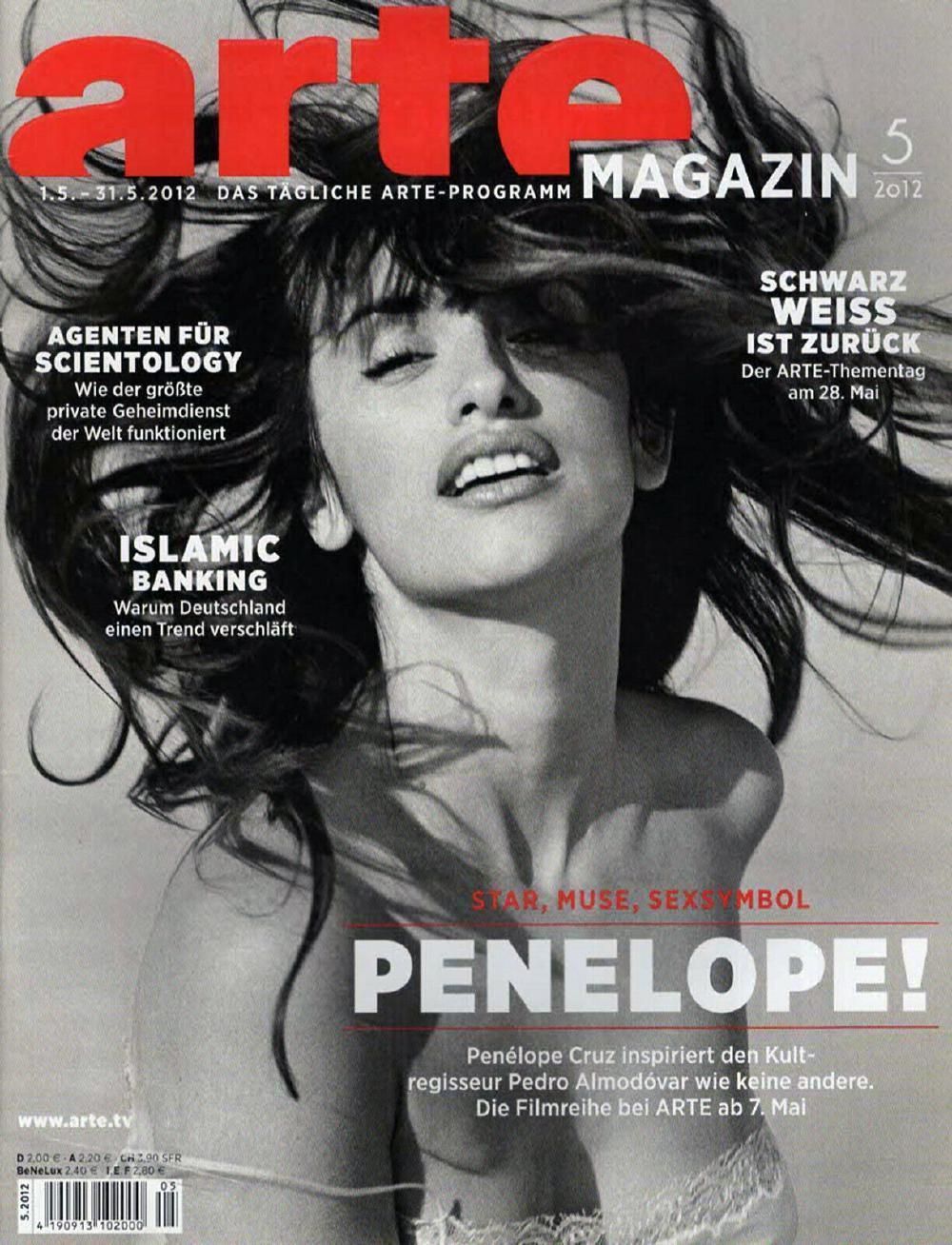 Arte Magazin Deutschland 2012-05 Penelope Cruz Pedro Almodovar