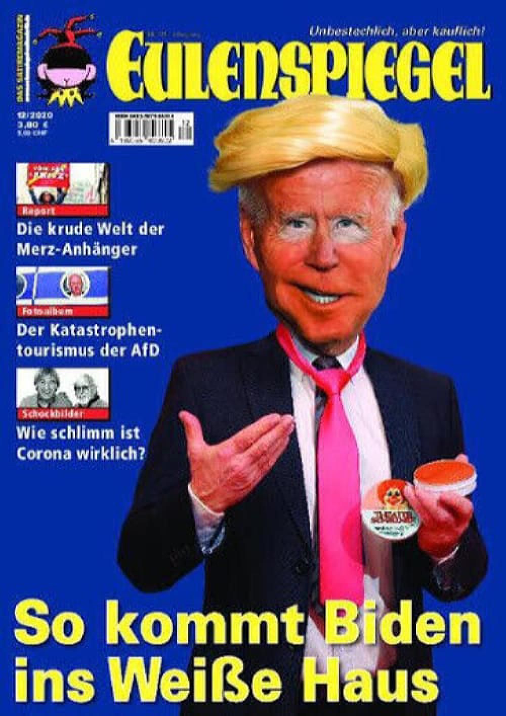 Eulenspiegel Magazin Deutschland 2020-12 Joe Biden