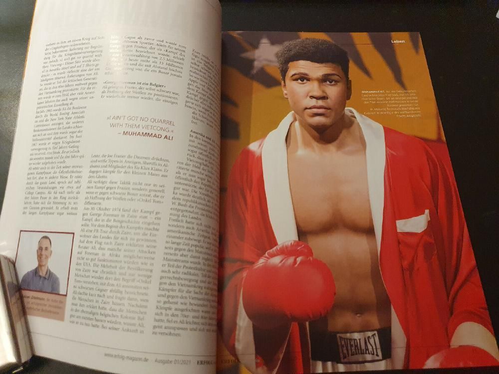 Erfolg Magazin Deutschland 2021-01 Peter Maffay Muhammad Ali Paris Hilton Adam Sandler