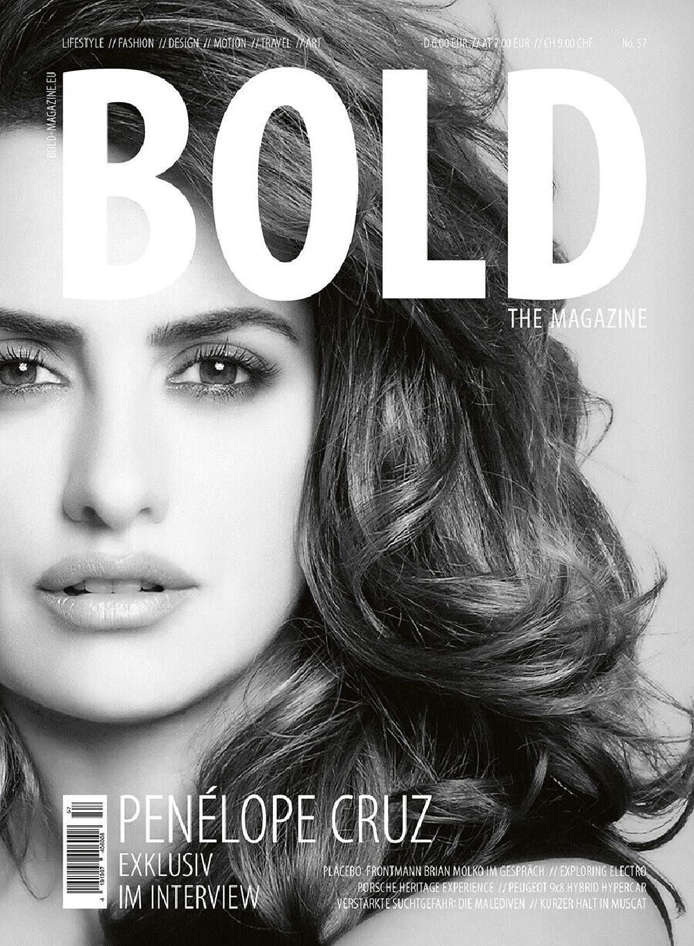 Bold Magazin Deutschland 2022 #57 Penelope Cruz
