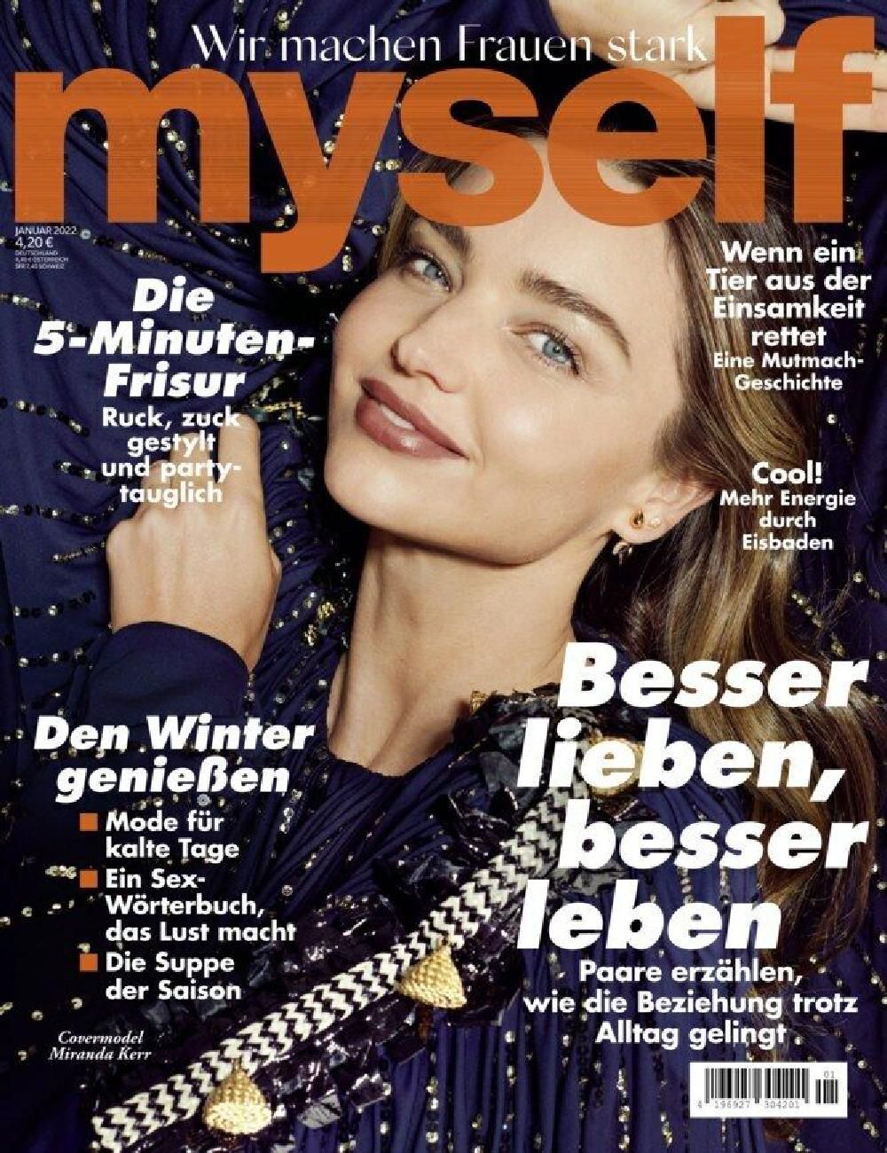 Myself Magazin Deutschland 2022-01 Miranda Kerr