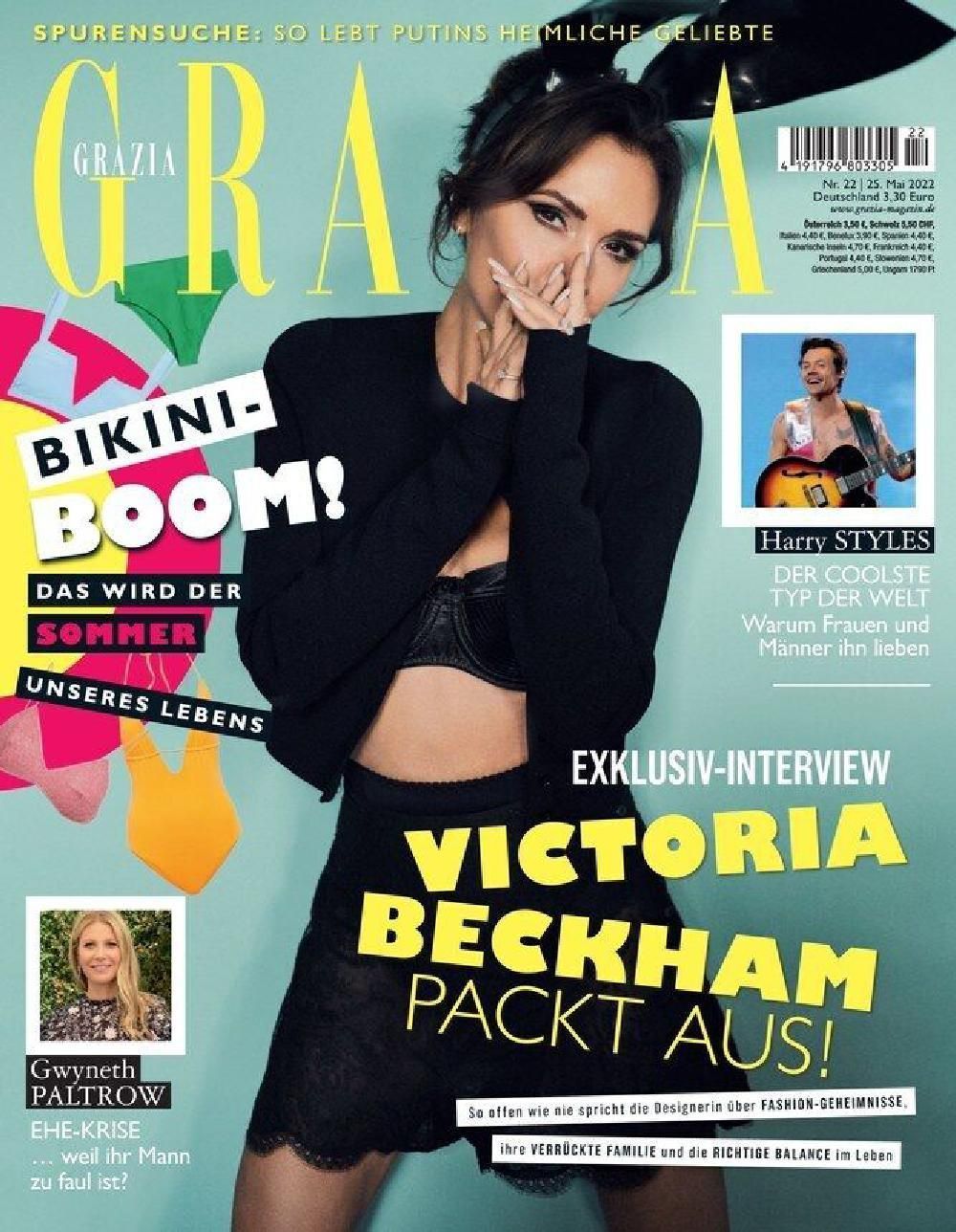 Grazia Magazin Deutschland 2022-22 Victoria Beckham