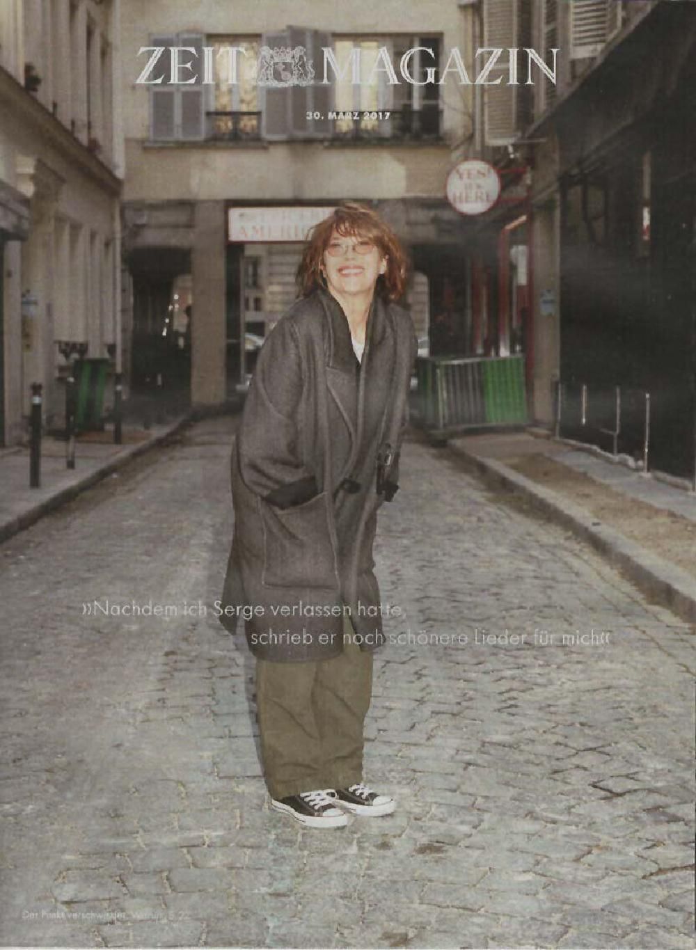 Zeit Magazin Deutschland 2017-14 Jane Birkin