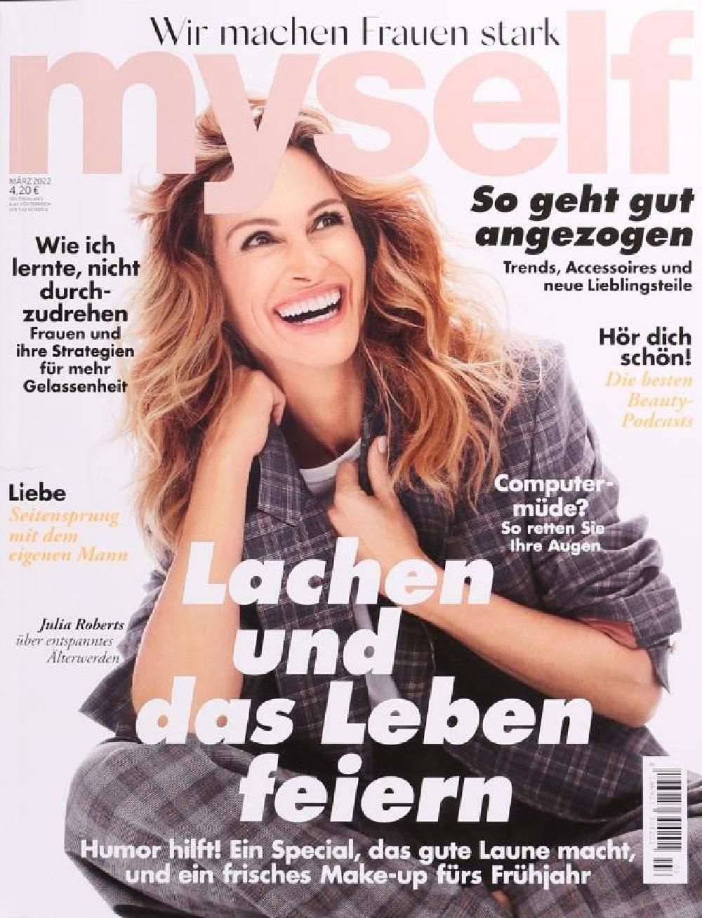 Myself Magazin Deutschland 2022-03 Julia Roberts