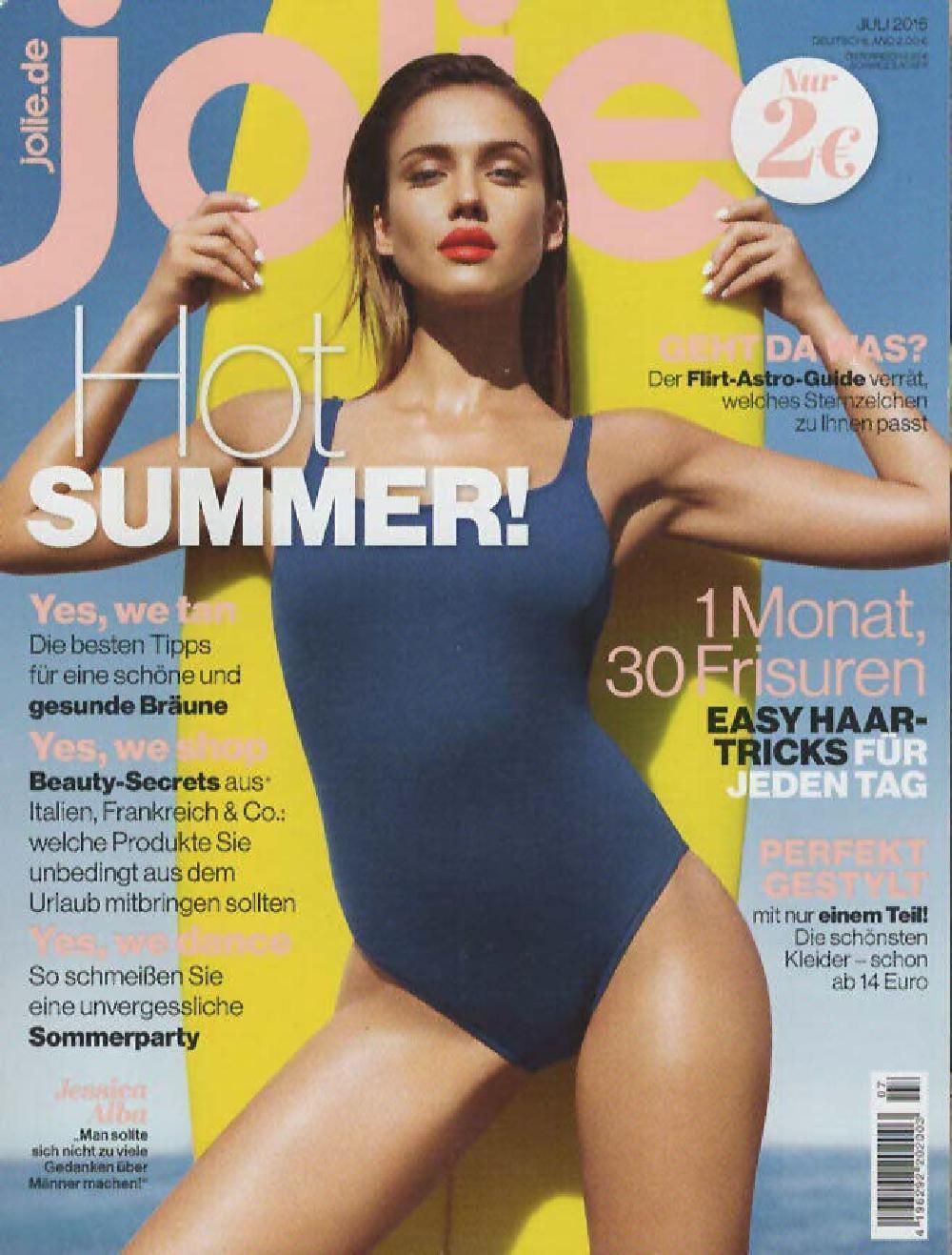 Jolie Magazin Deutschland 2015-07 Jessica Alba