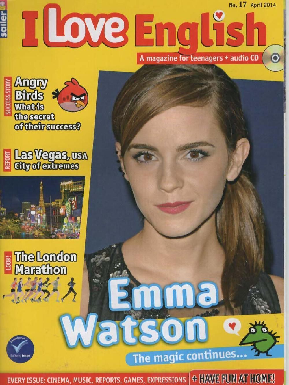 I Love English Magazin Deutschland 2014 #17 Emma Watson