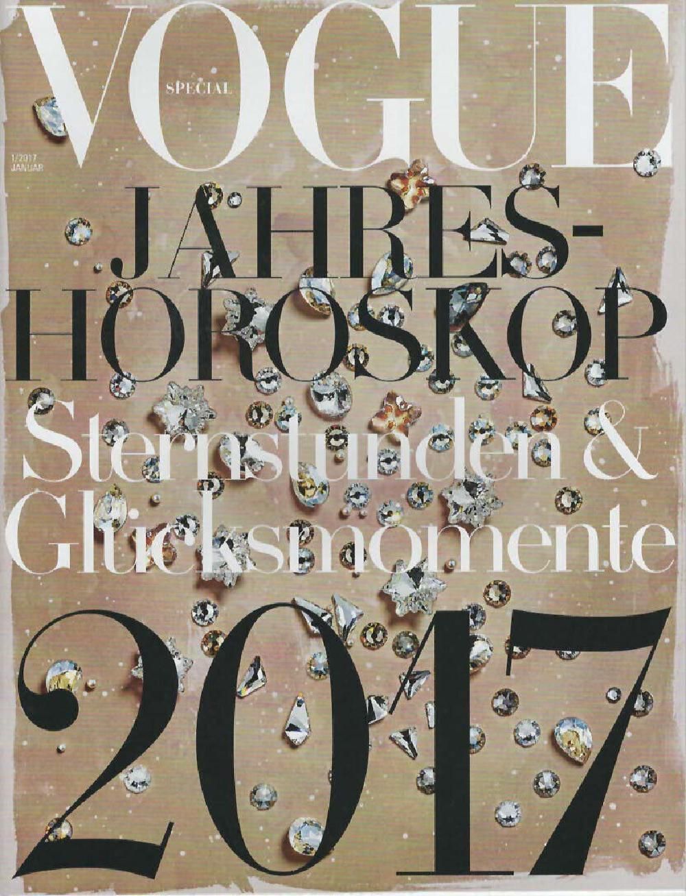 Vogue Spezial Magazin Deutschland 2017-01 Jahreshoroskop
