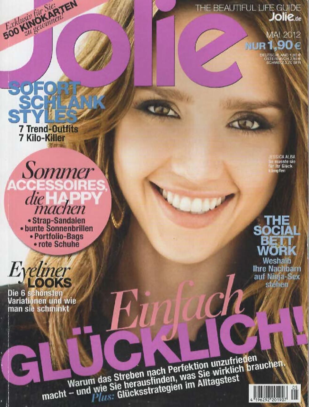 Jolie Magazin Deutschland 2012-05 Jessica Alba