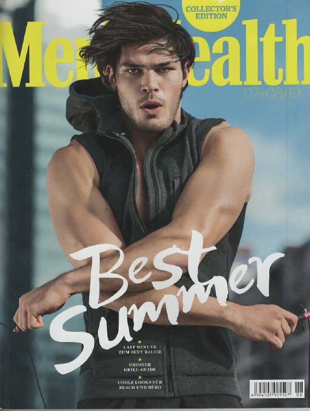 Mens Health Magazin Deutschland 2019-07+08 Terrance Hay Edition
