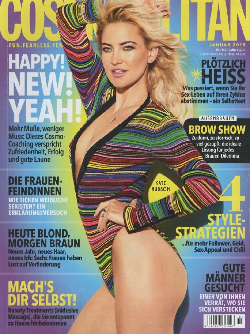 Cosmopolitan Magazin Deutschland 2018-01 Kate Hudson