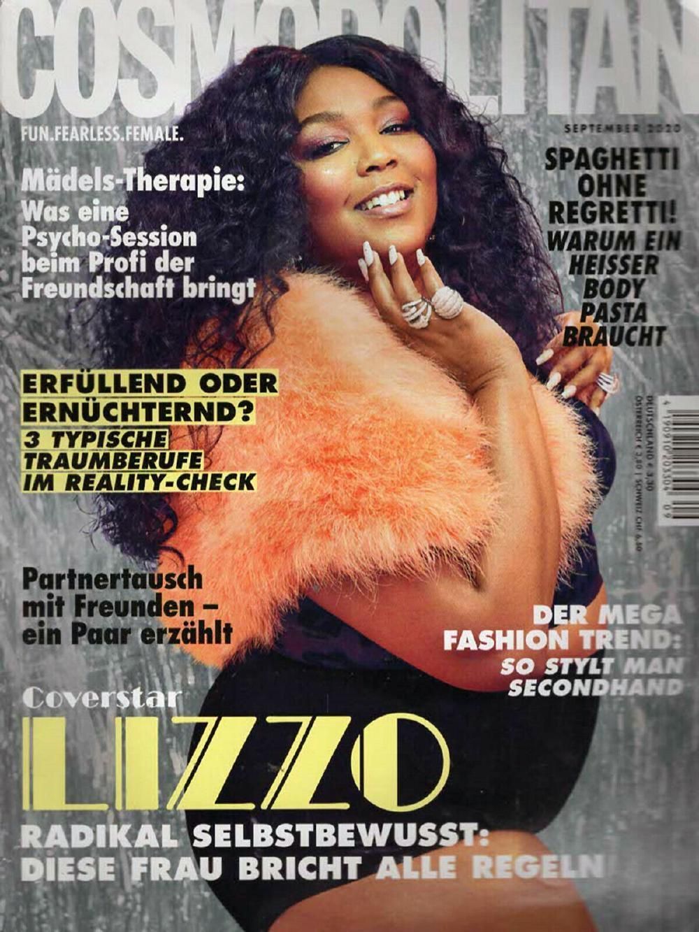 Cosmopolitan Magazin Deutschland 2020-09 Lizzo