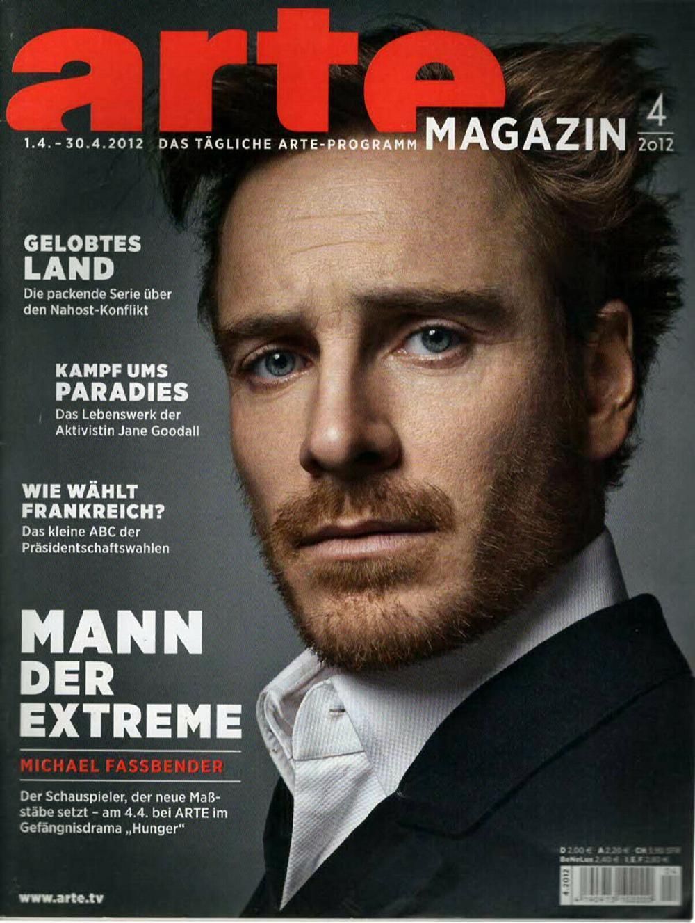 Arte Magazin Deutschland 2012-04 Michael Fassbender