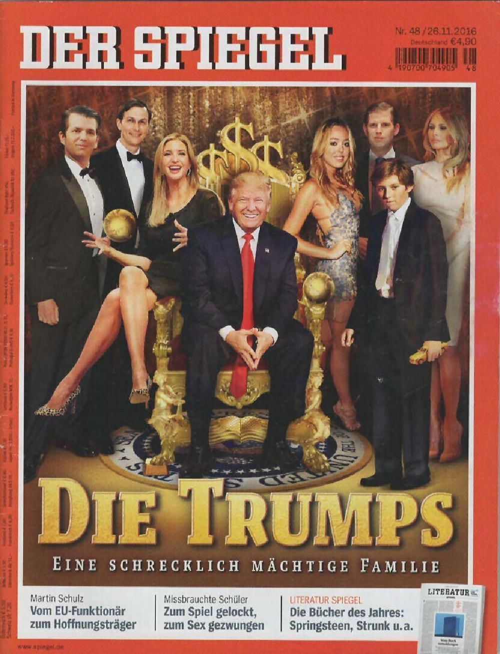 Der Spiegel Magazin Deutschland 2016-48 Donald Trump