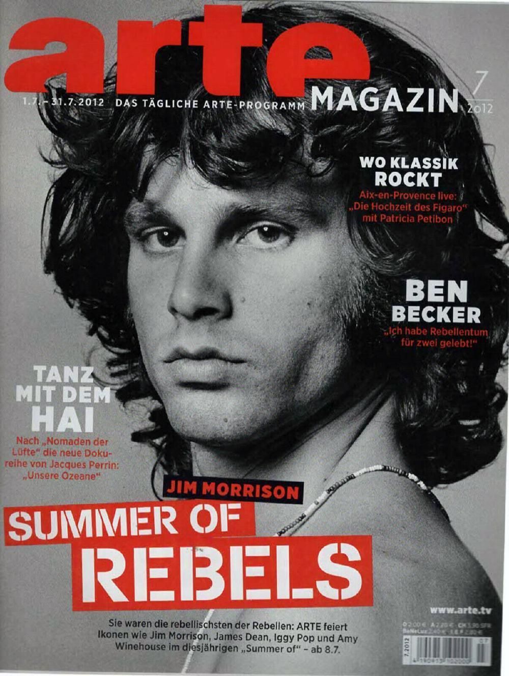 Arte Magazin Deutschland 2012-07 Jim Morrison
