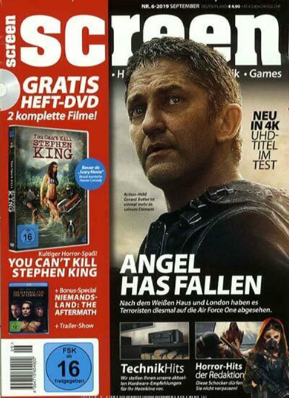 Screen Magazin Deutschland 2019-06 Gerard Butler