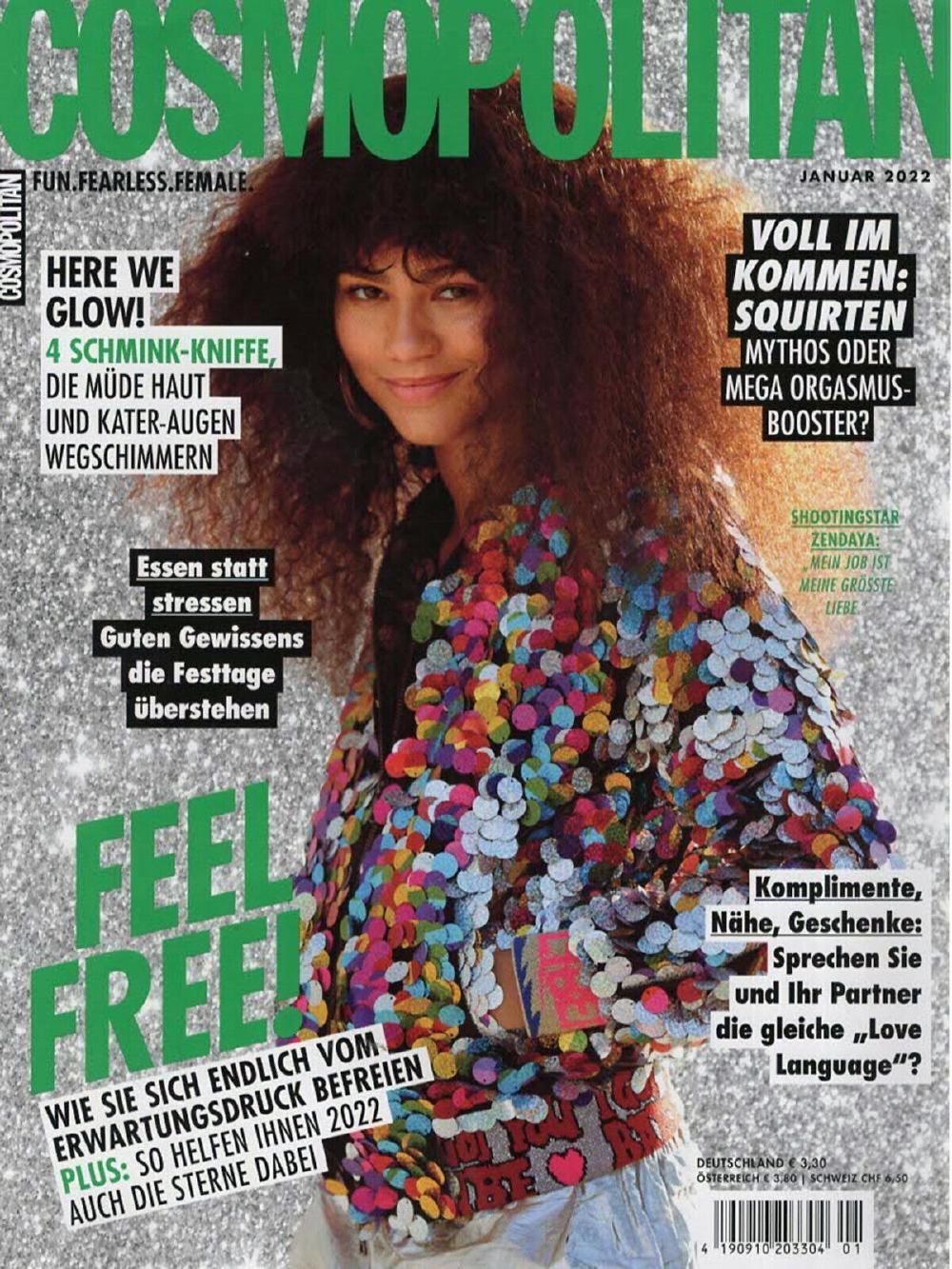 Cosmopolitan Magazin Deutschland 2022-01 Zendaya