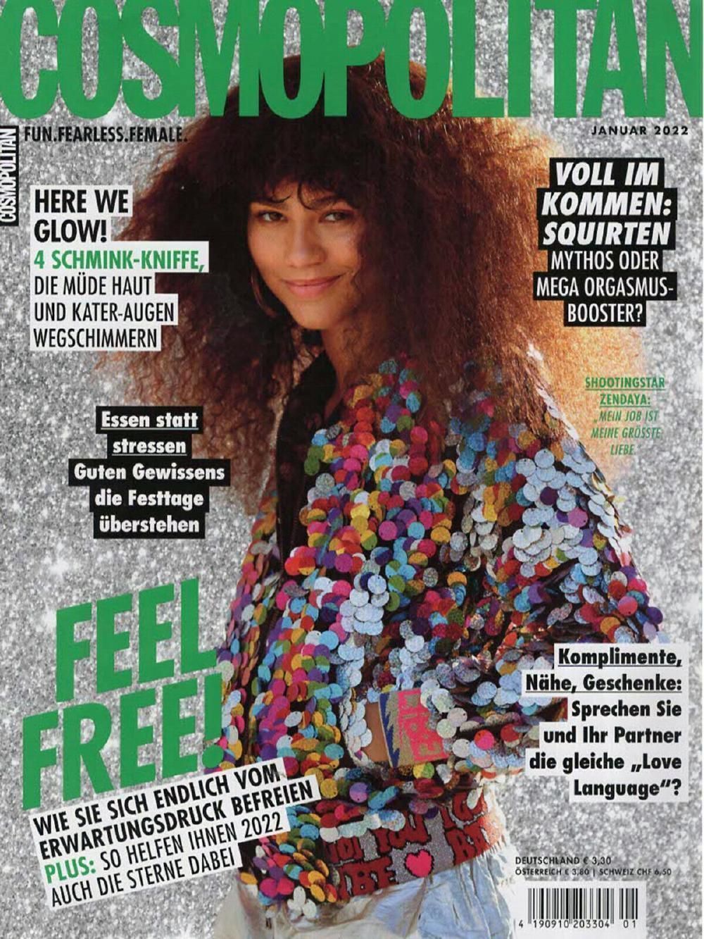 Cosmopolitan Magazin Deutschland 2022-01 Zendaya