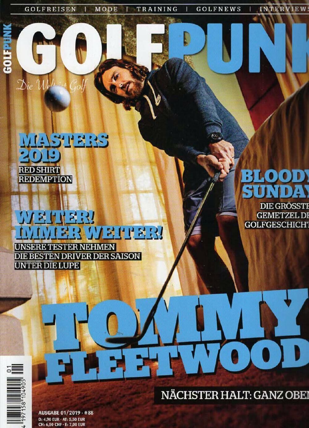 Golfpunk Magazin Deutschland 2019-01 Tommy Fleetwood
