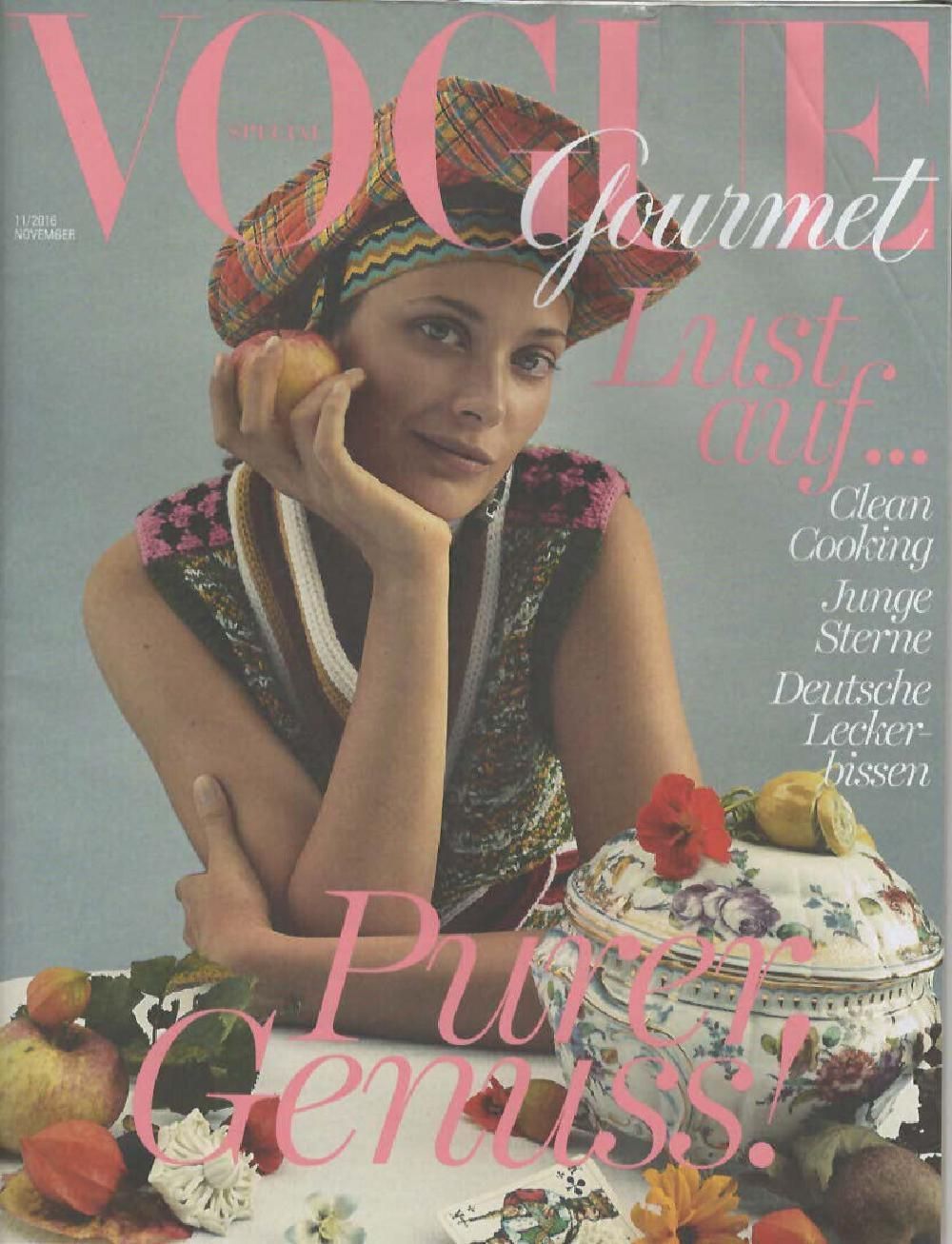 Vogue Spezial Magazin Deutschland 2016-11 Gourmet Larissa Hoffmann