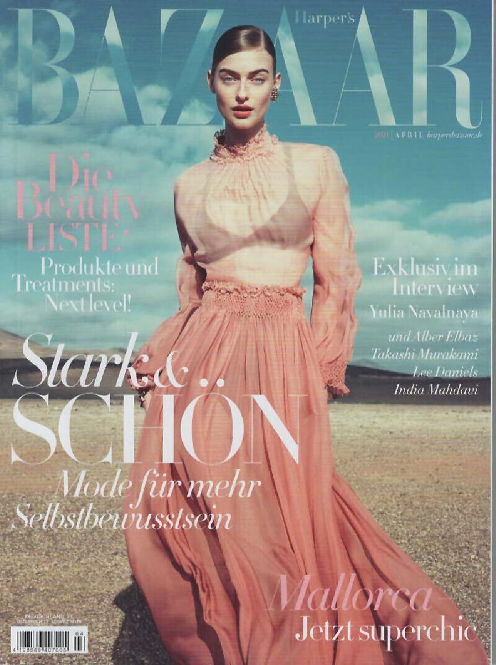 Harpers Bazaar Magazin Deutschland 2021-04 Berit Heitmann