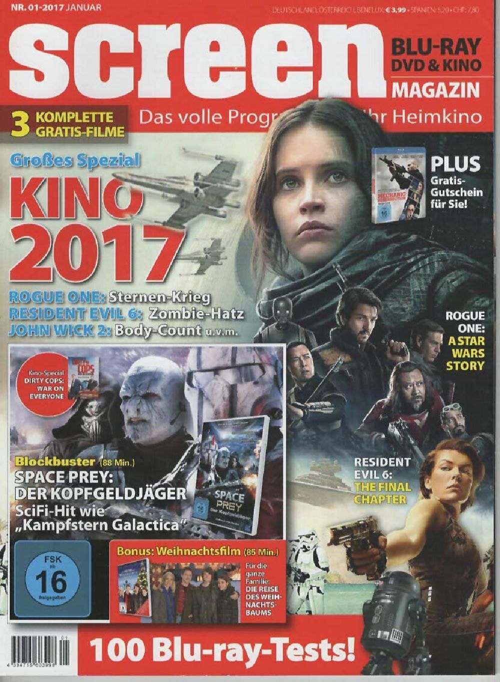 Screen Magazin Deutschland 2017-01 Felicity Jones