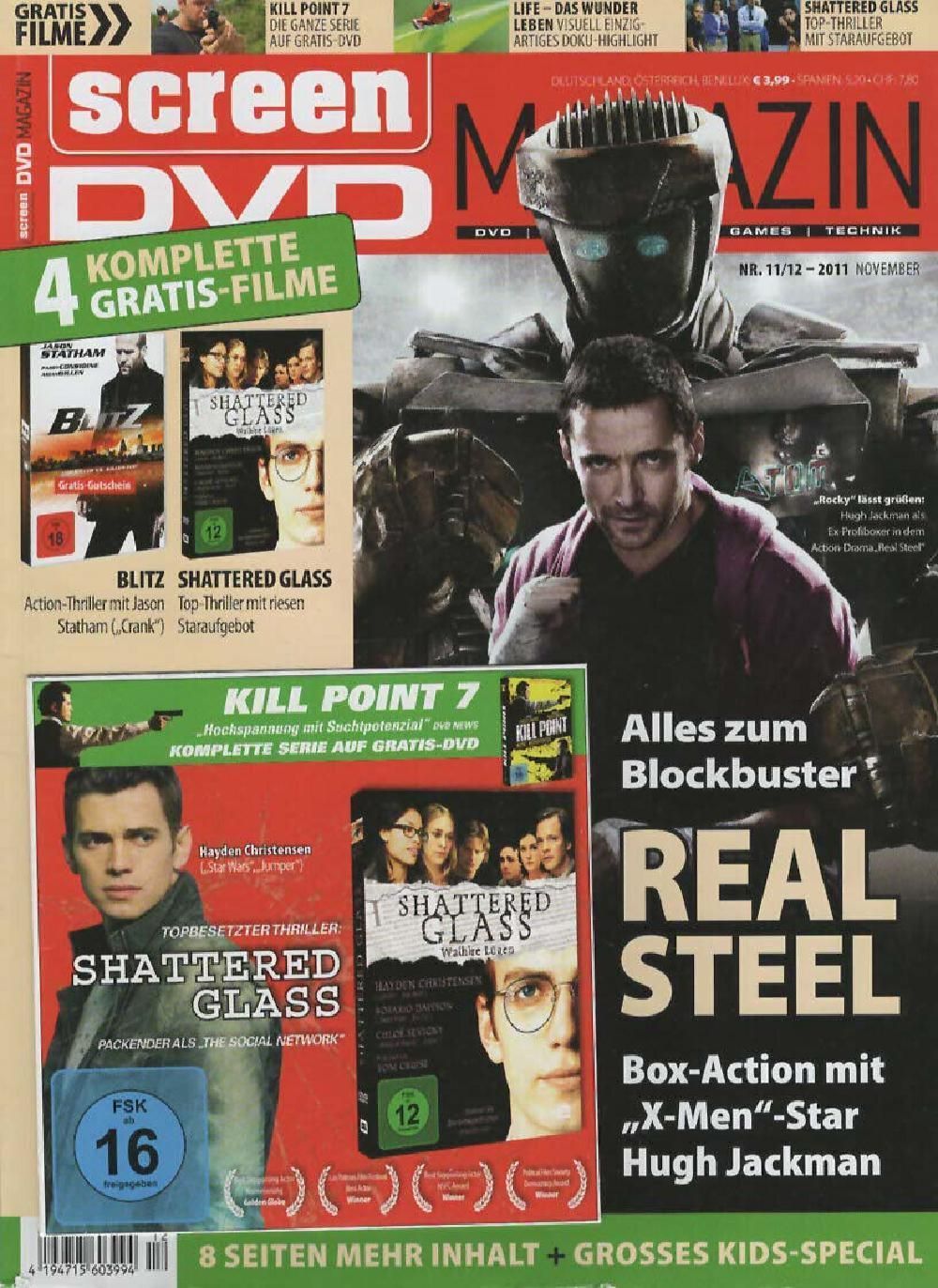Screen Magazin Deutschland 2011-11+12 Hugh Jackman