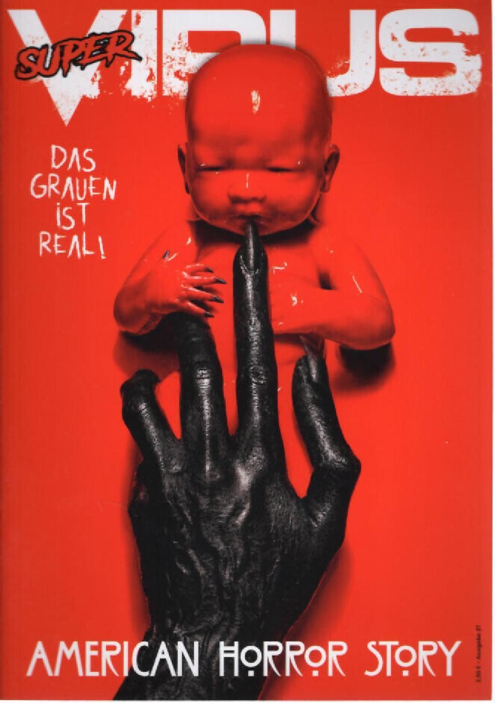 Super Virus Magazin Deutschland 2022 #27 American Horror Story