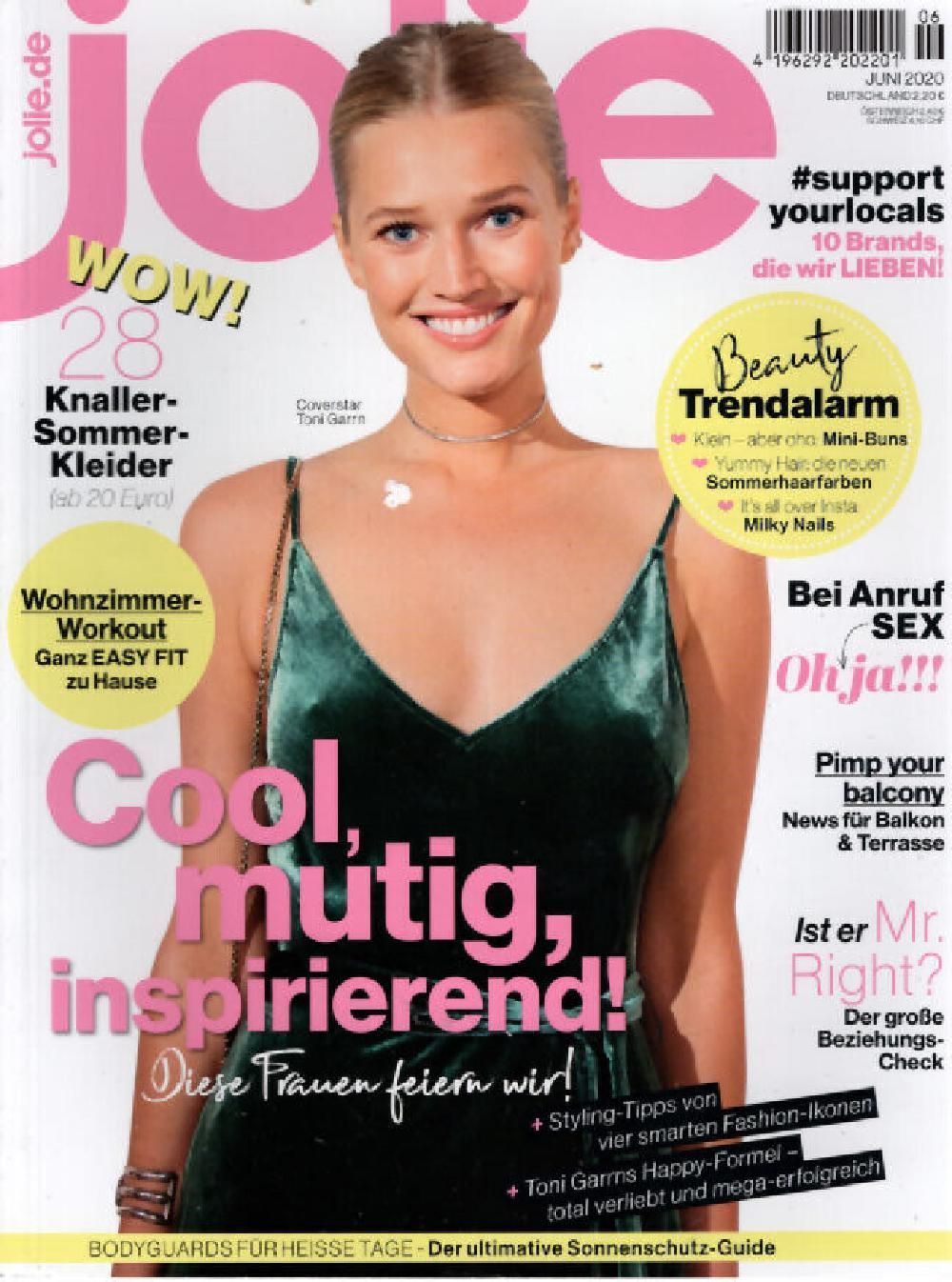 Jolie Magazin Deutschland 2020-06 Toni Garrn