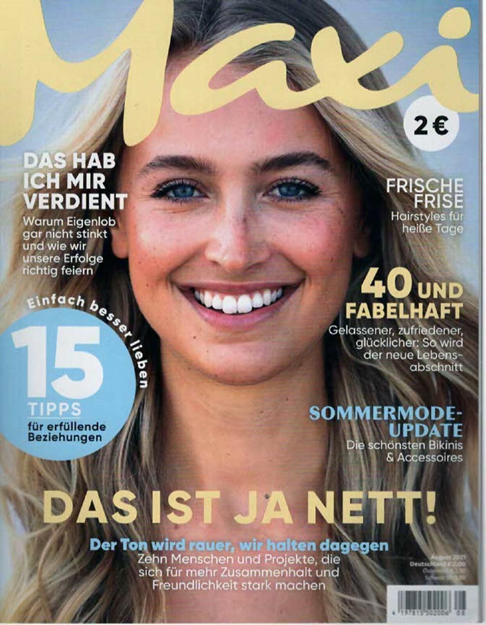 Maxi Magazin Deutschland 2021-08 Lilly Lüeße
