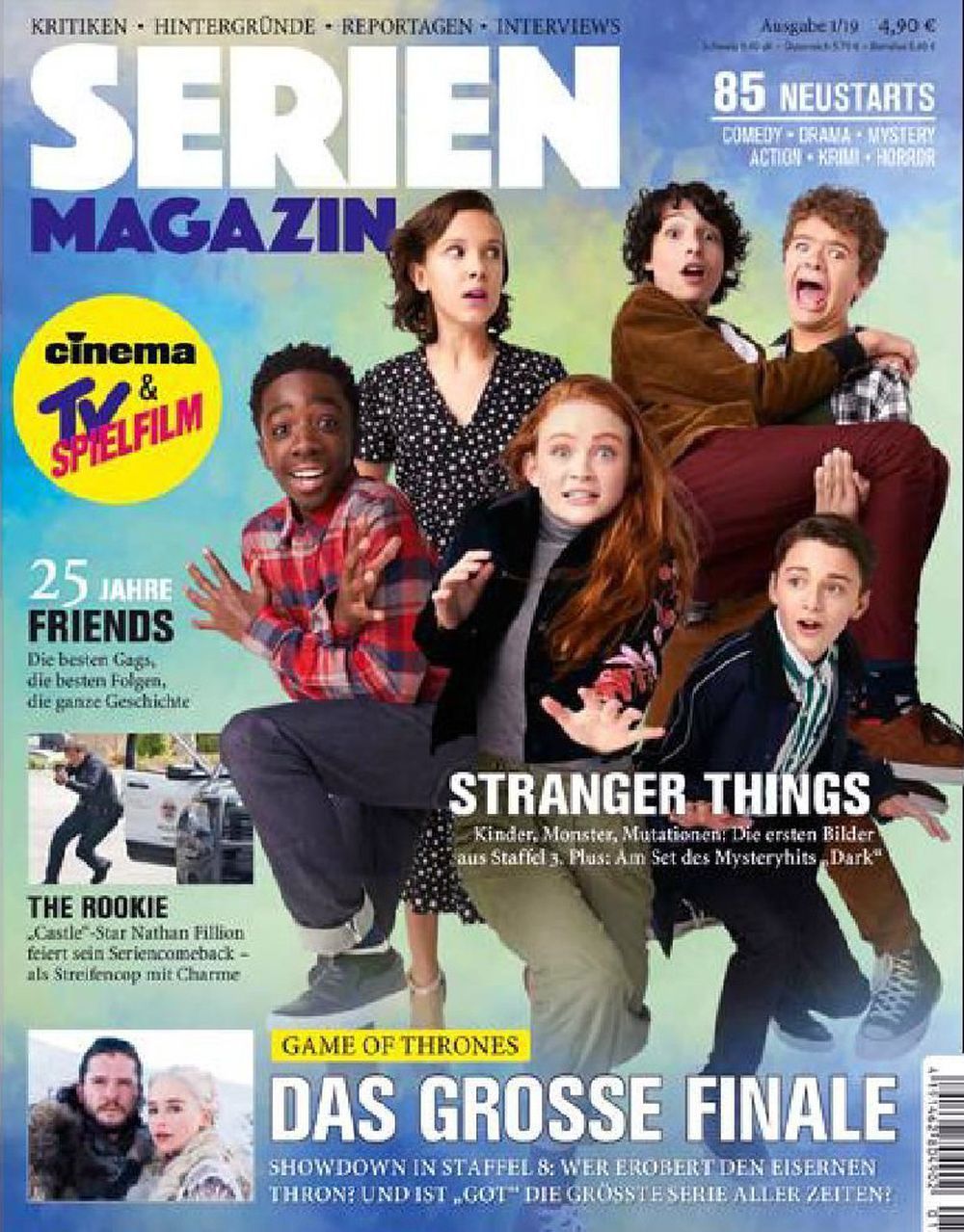 Serien Magazin Deutschland 2019-01 Stranger Things Millie Bobby Brown