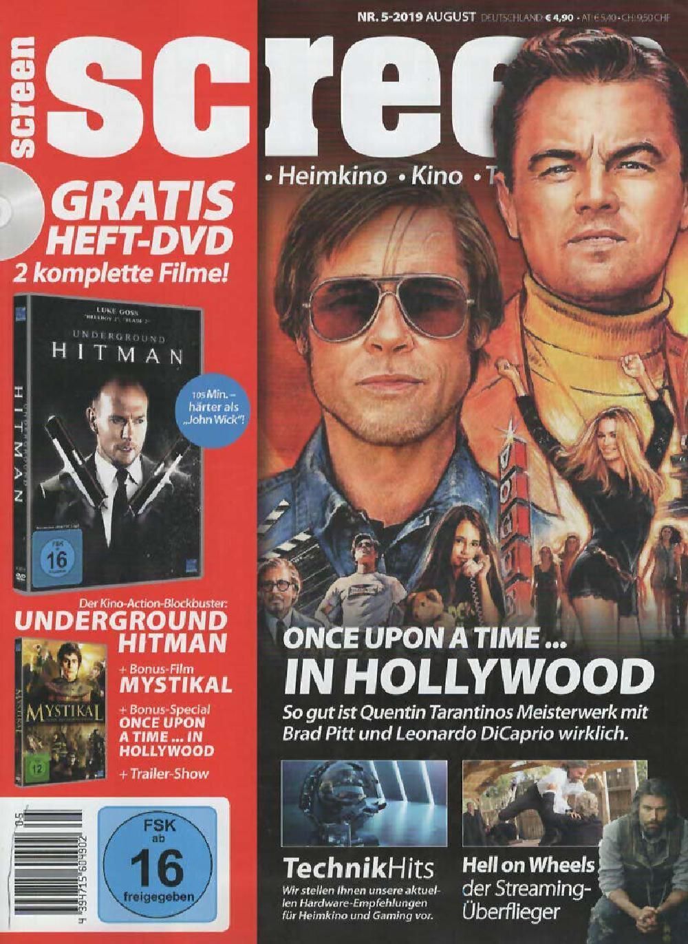 Screen Magazin Deutschland 2019-05 Brad Pitt Leonardo DiCaprio