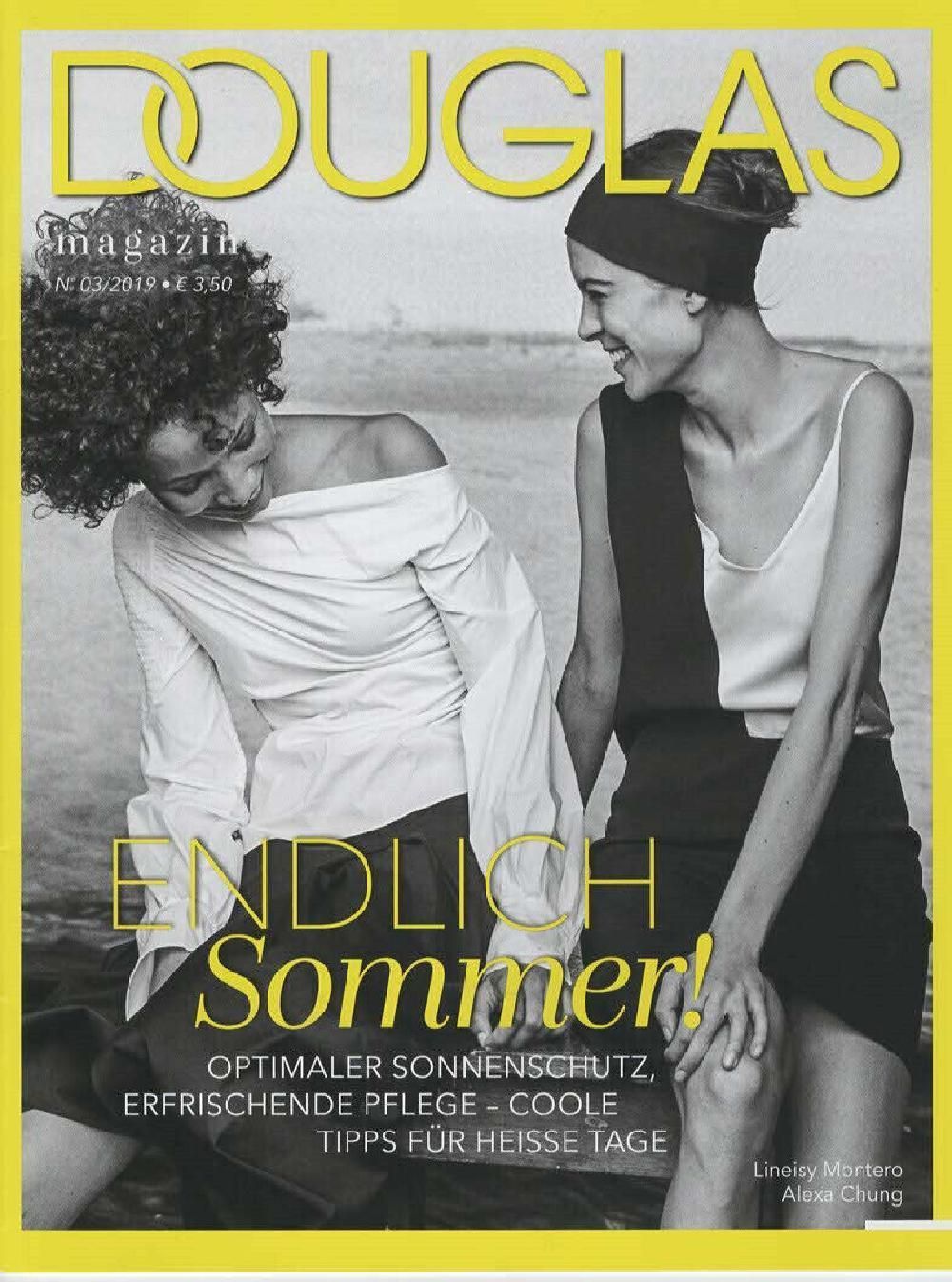 Douglas Magazin Deutschland 2019-03 Lineisy Montero Alexa Chung