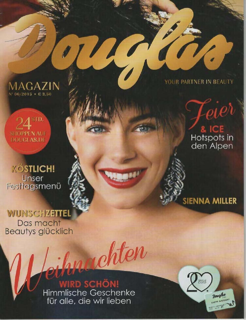 Douglas Magazin Deutschland 2015-06 Sienna Miller