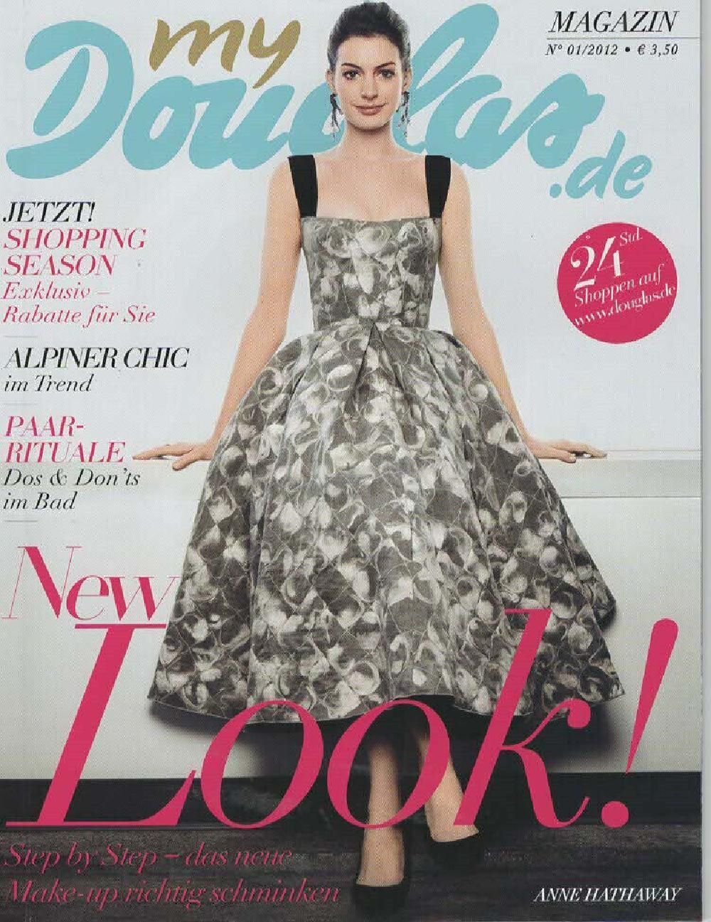 Douglas Magazin Deutschland 2012-01 Anne Hathaway