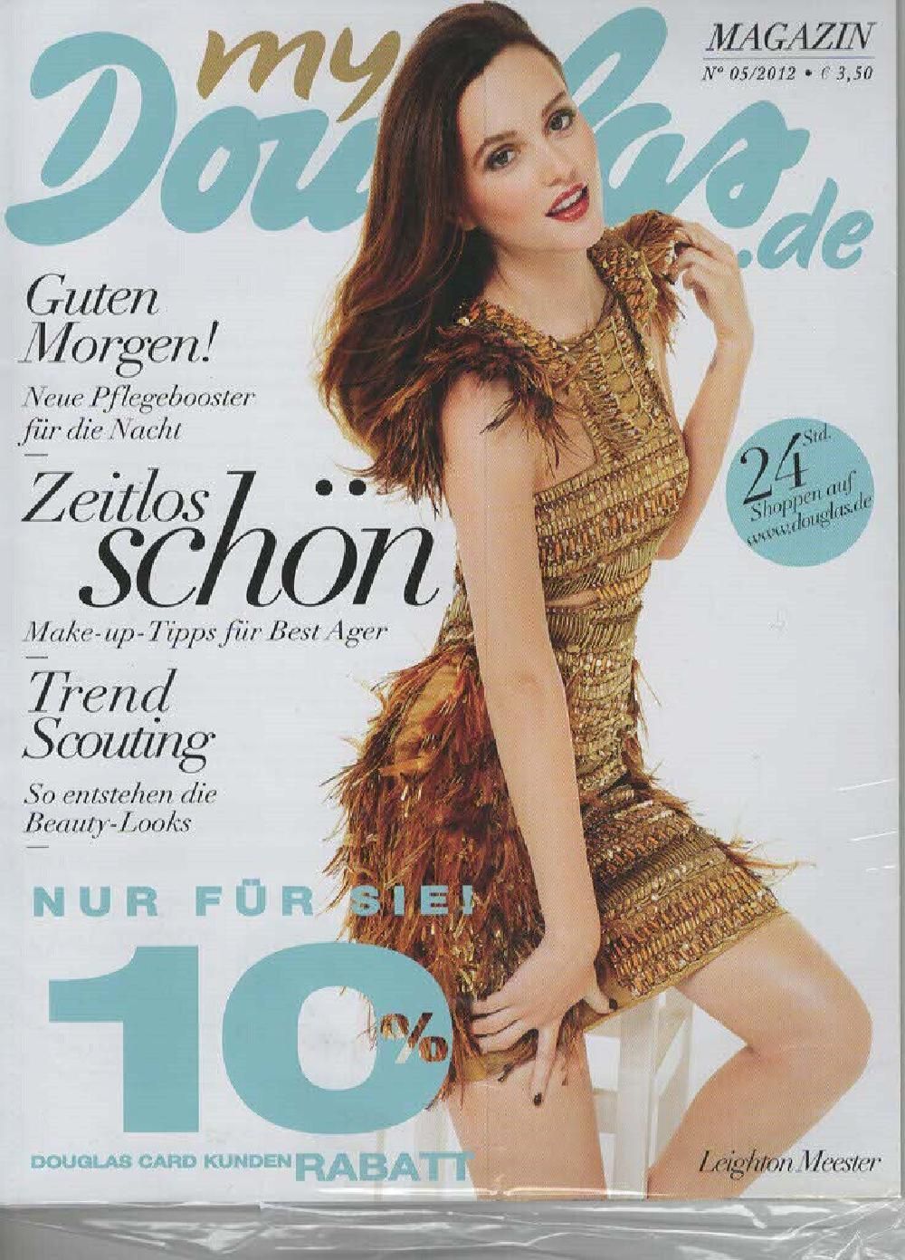 Douglas Magazin Deutschland 2012-05 Leighton Meester