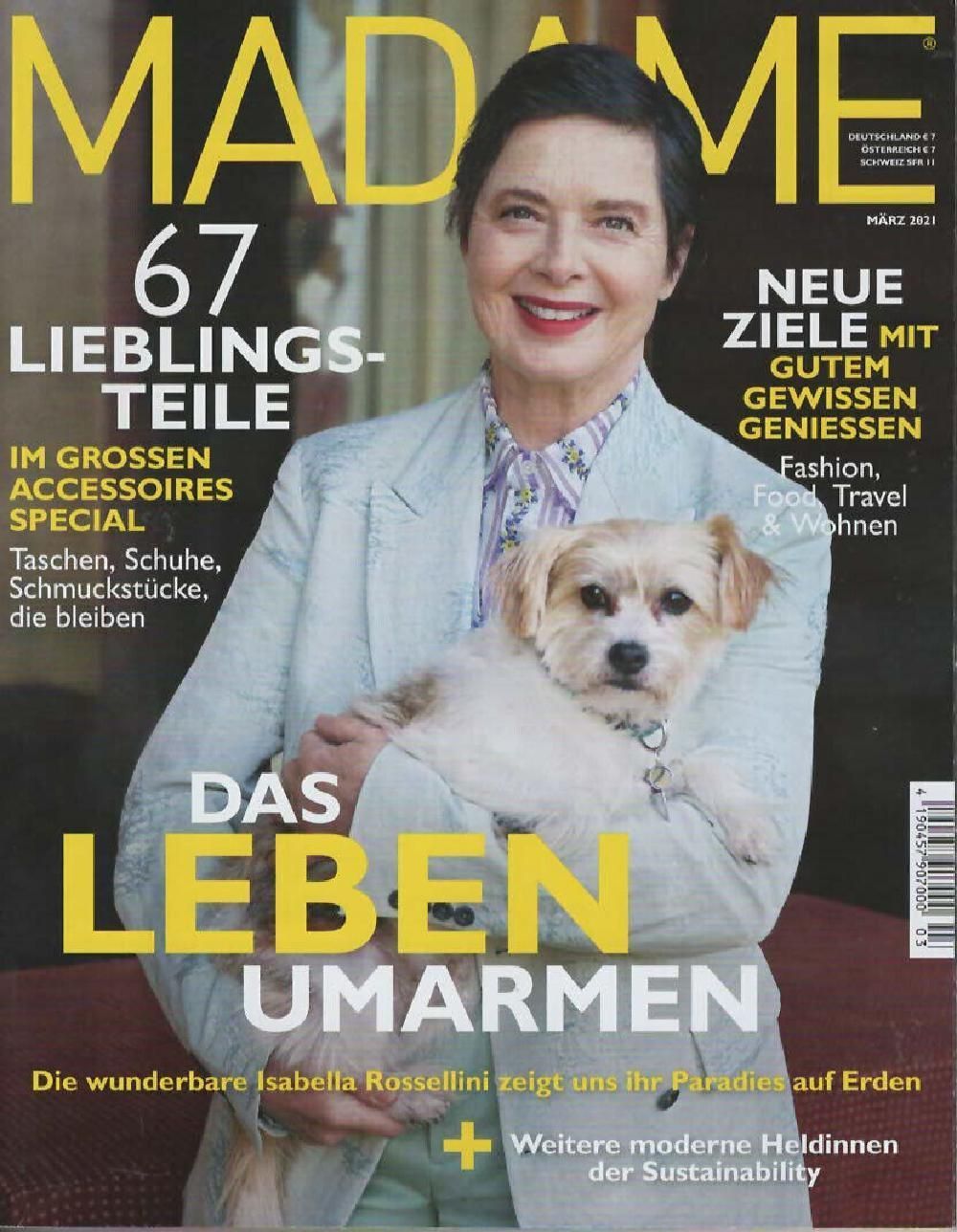 Madame Magazin Deutschland 2021-03 Isabella Rossini