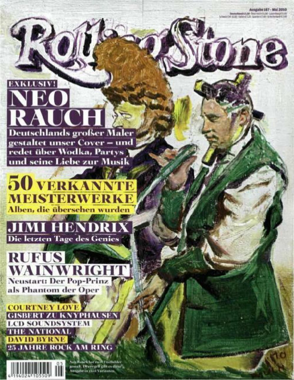 Rolling Stone Magazin Deutschland 2010-05 Neo Rauch Jimi Hendrix Wainwright