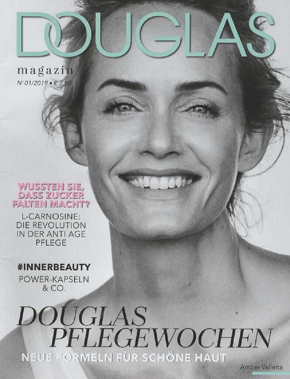 Douglas Magazin Deutschland 2019-01 Amber Valetta