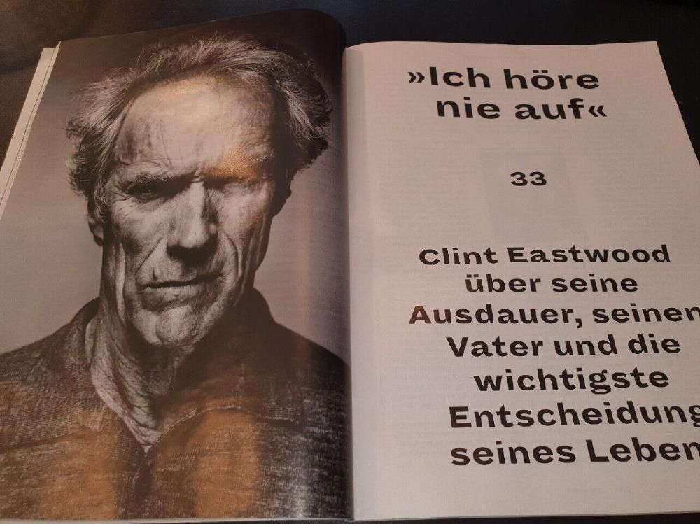Zeit Magazin Deutschland 2016-46 Clint Eastwood