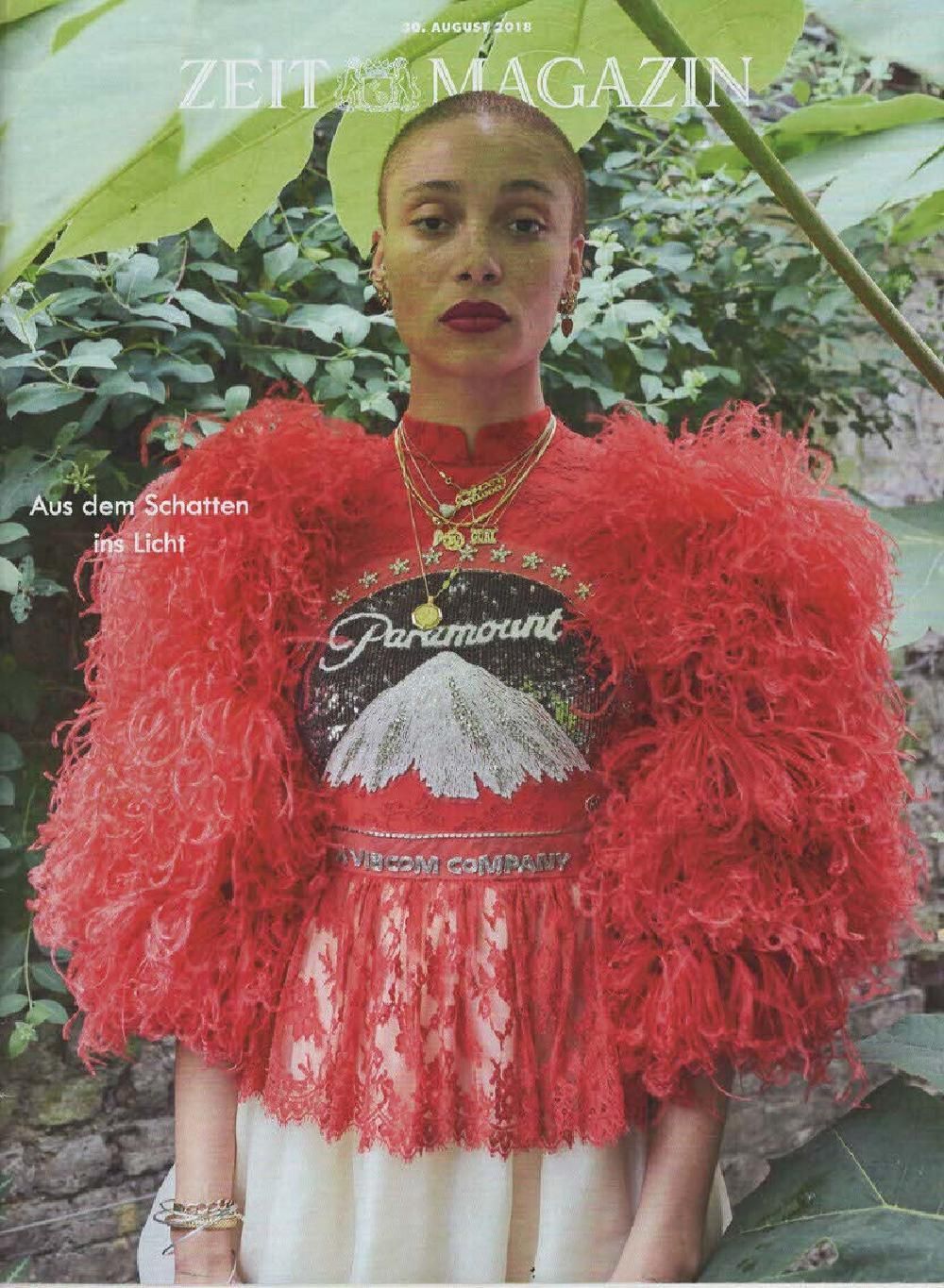 Zeit Magazin Deutschland 2018-36 Adwoa Aboah